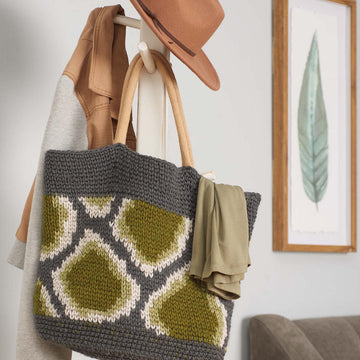 Snake Print Tote