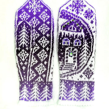 Snow Globe Mittens