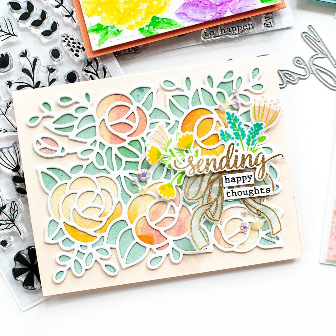 Pinkfresh Studio Die - Modern Bloom