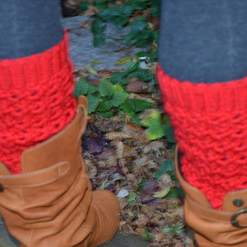 Lacy leg warmers