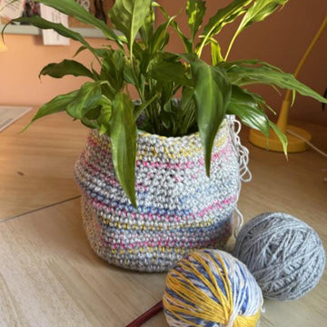 Combined Gift Basket & Plant Pot Cover