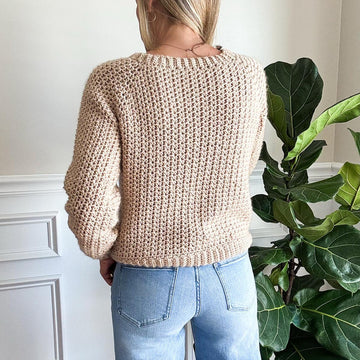 The Cashtan Crochet Crewneck