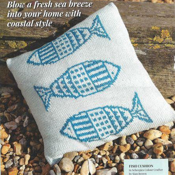 Decorative Fish Cushion Cover