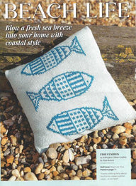 Decorative Fish Cushion Cover