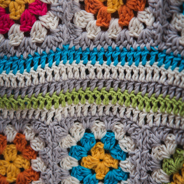 Little Miss Granny Square Dress