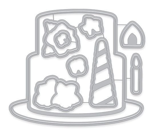 Hero Arts Frame Cut Dies - Decorate A Cake