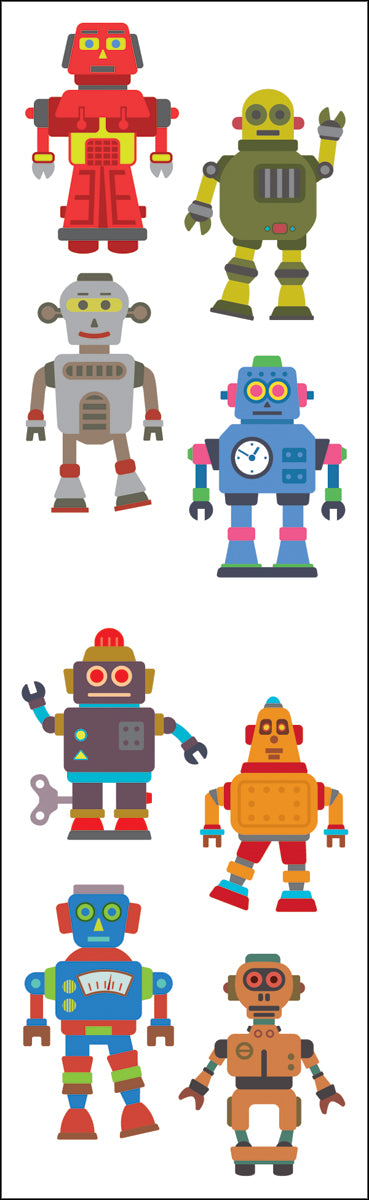Mrs. Grossman's Stickers - Robots