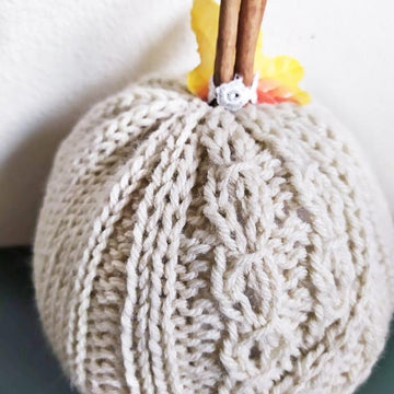 Cabled Pumpkin
