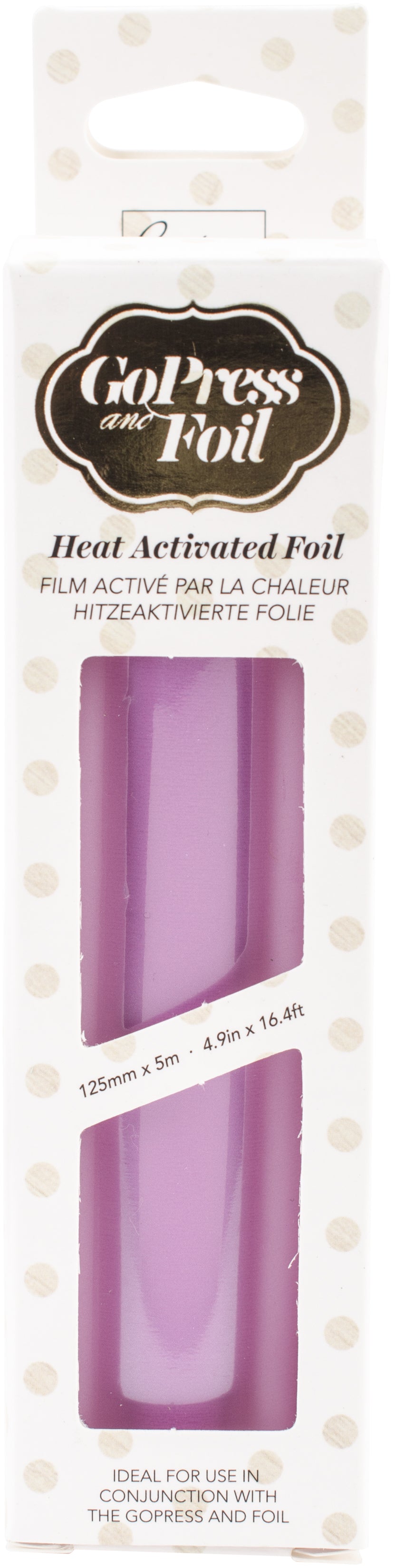 Artdeco Creations Couture Creations Foil 5"X16.4' - Petal Pink - Iridescent Finish