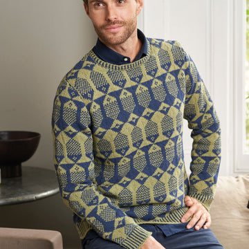 Shoal Sweater in Rowan Denim Revive - ZB296-00009-DE - Downloadable PDF