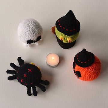 Halloween Crochet Pattern, Halloween Amigurumi, Ghost Crochet Pattern, Witch Crochet Pattern, Pumpkin Crochet Pattern, Spider Crochet Pattern, Jack O Lantern Crochet Pattern