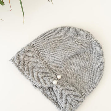 Pearl Turban Hat