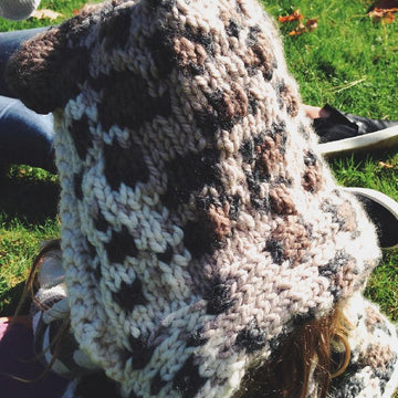 Langley the Leopard Hooded Scarf
