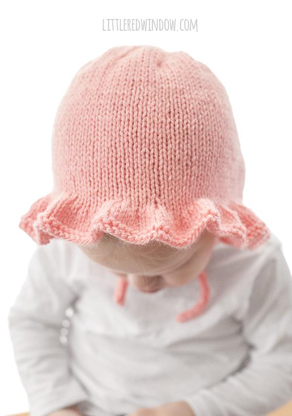 Ruffle Bonnet