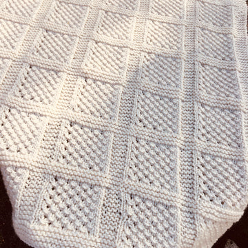 Lace Panel Blanket