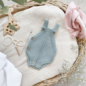 Newborn - TWISTY DK Knitted Romper