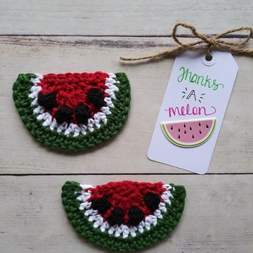 Watermelon Slice Applique