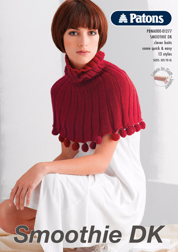 Patons 13 Styles in Smoothie DK Book - 1277
