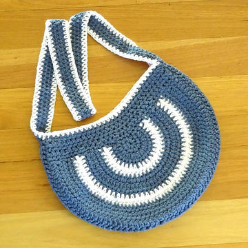 Crochet Cotton Shoulder Bag
