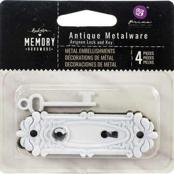 Prima Marketing Memory Hardware Embellishments - Antique Metalware Avigno