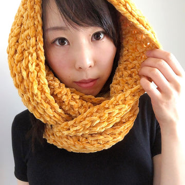 Gold Luxe Cowl