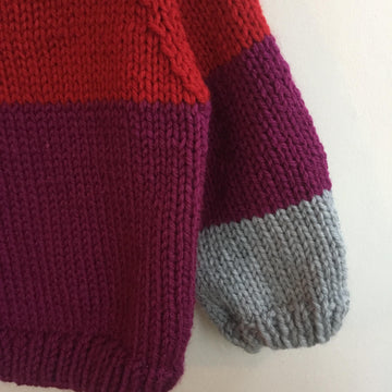 Colourful Chunky Jumper