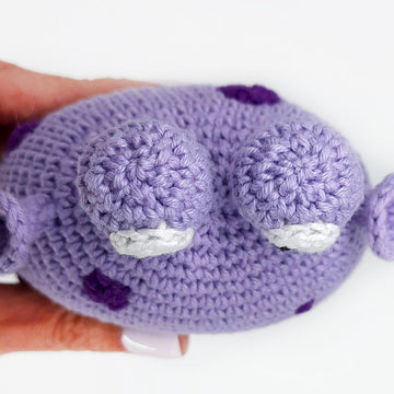 Amigurumi alien plush