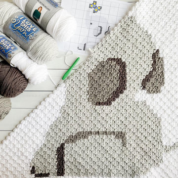 Elephant C2C Blanket