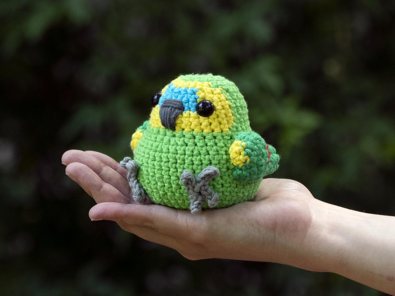 Amigurumi Amazon Parrot