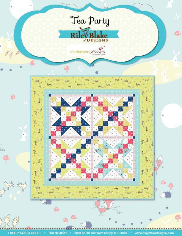 Riley Blake Tea Party - Downloadable PDF