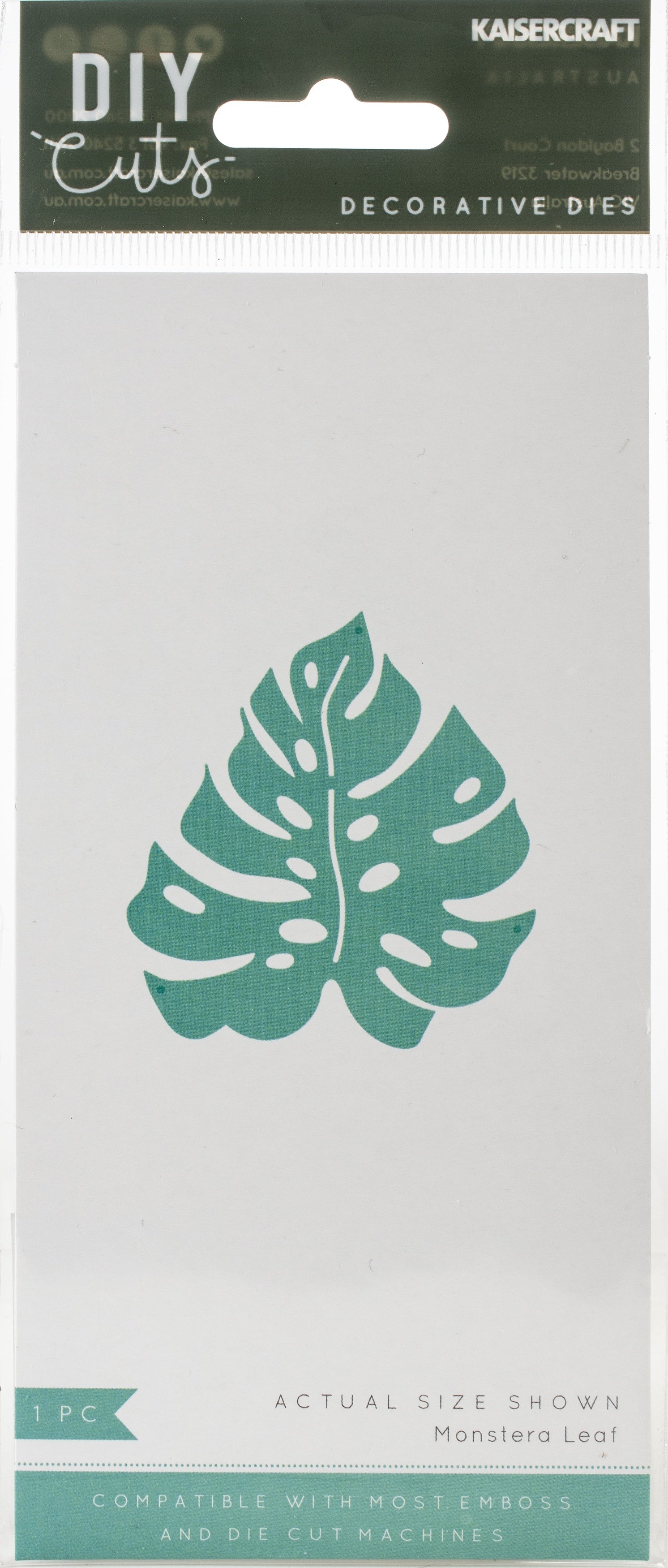 Kaisercraft Decorative Die - Monstera Leaf