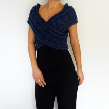 Criss Crossed Ribbed Vest