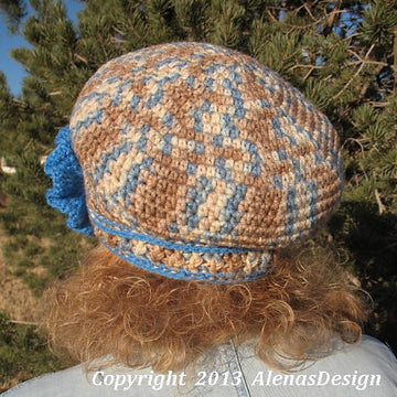 Newsboy Hat - Mirage - Visor Slouchy Hat
