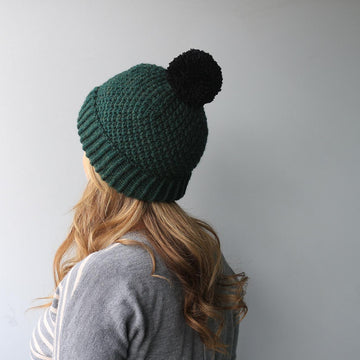 Moss Stitch Hat