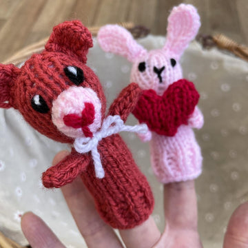 Valentines Finger Puppets