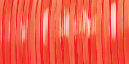 Pepperell Rexlace Plastic Lacing .0938"X100yd - Neon Orange
