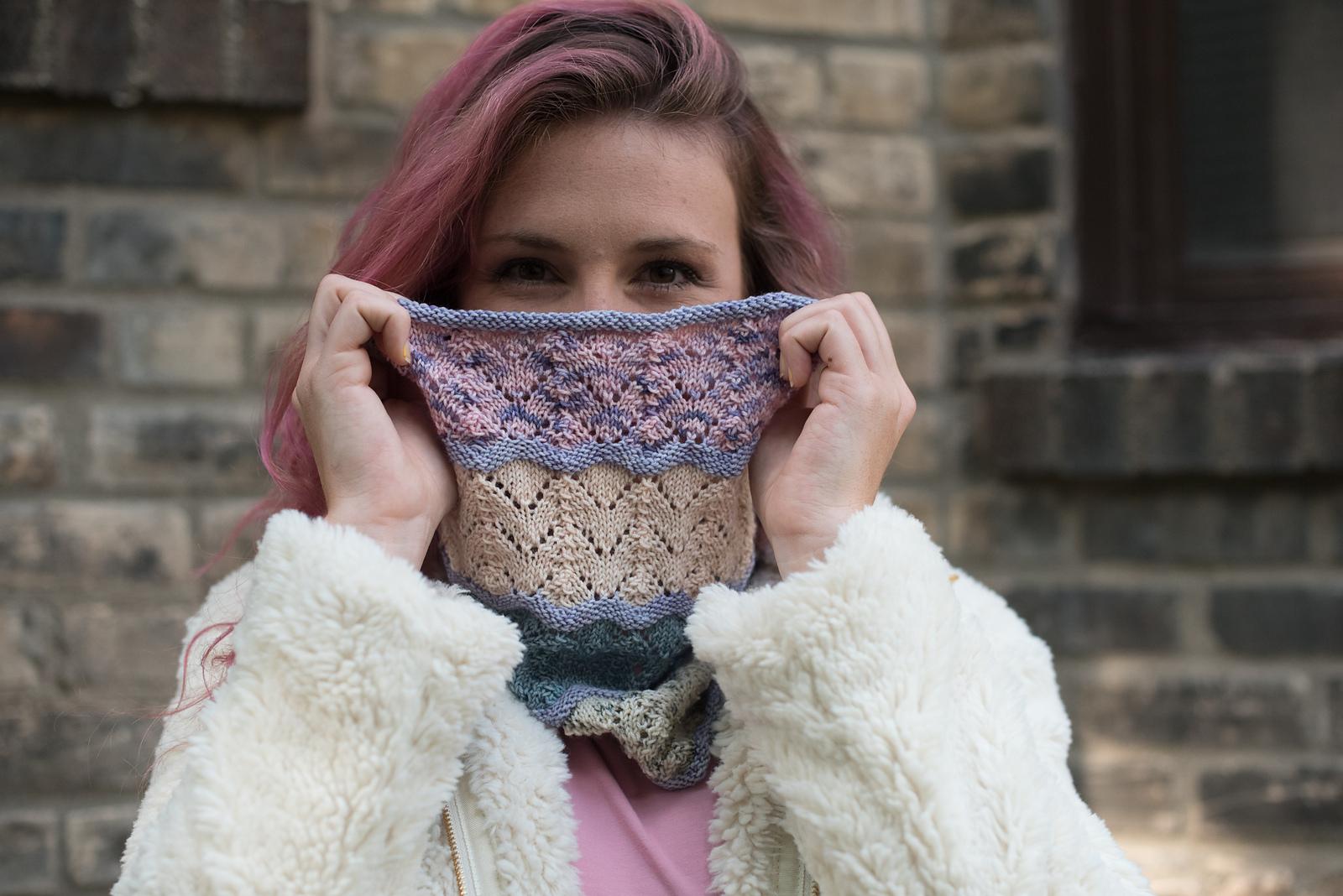 Winter Sunset Cowl