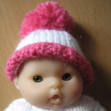 5" Berenguer Doll Winter Sweater Set