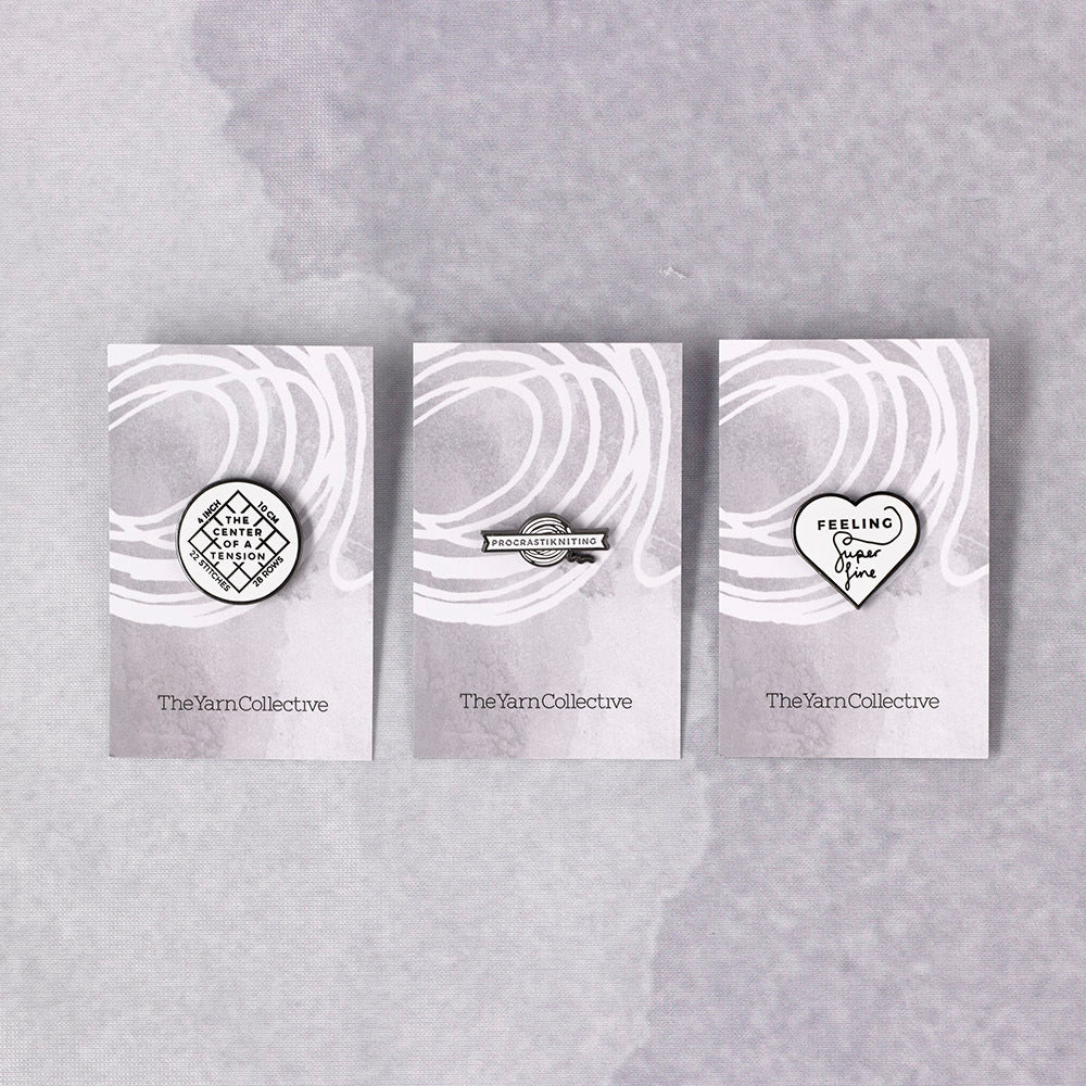 The Yarn Collective 'Procrastikniting' Pin
