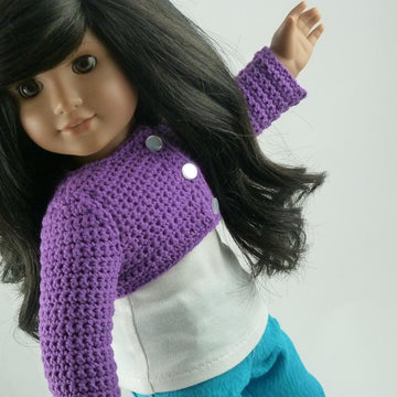 Classic Cardigan Sweater - 18" American Girl Doll