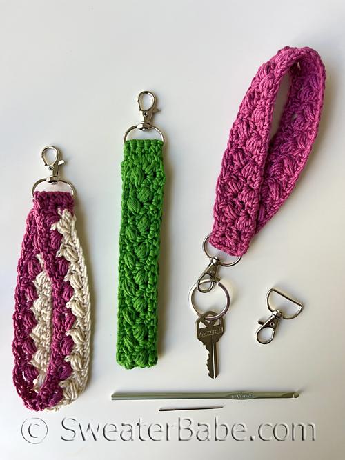 #385 Fancy Keychain Wristlet