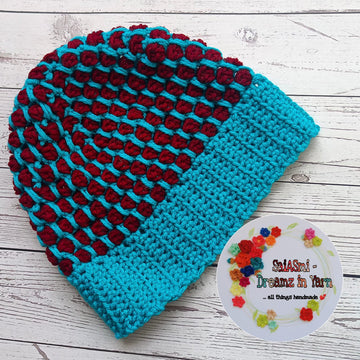 Very Berry Reversible Beanie