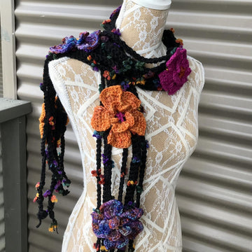 String of Flowers Scarf