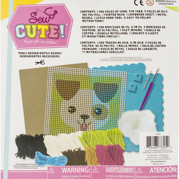 American Crafts Sew Cute! Latch Hook Kit - Puppy