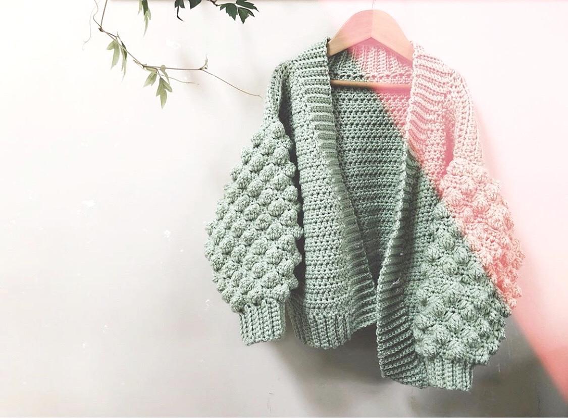 Mini Poet Cardigan