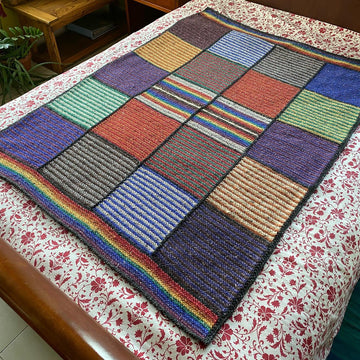 Pops of Rainbow Throw