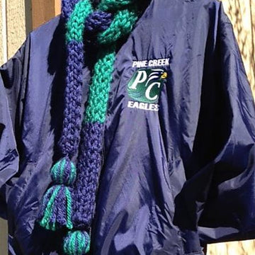 2-Hour School Spirit Scarf