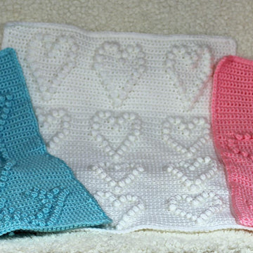 Hearts Snuggle Baby Blanket