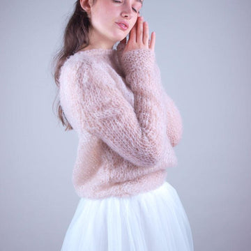 Light mohair sweater