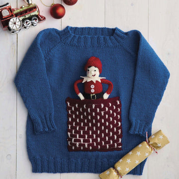 There is an Elf in my Chimney Sweater